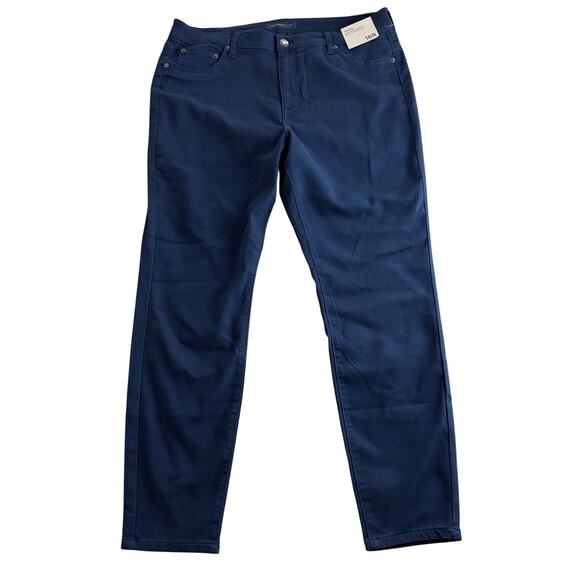 Aeropostale Denim - Aeropostale Womens High Rise Jegging Size 16R Navy Blue Stretch NWT